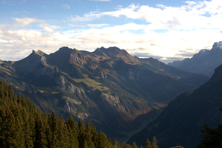 La der au Lobhorn avant l'hiver