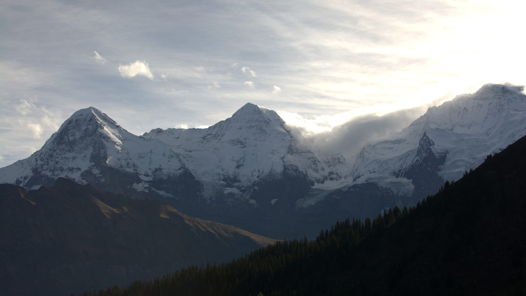 La der au Lobhorn avant l'hiver