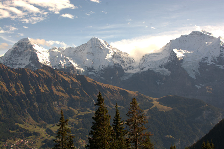 La der au Lobhorn avant l'hiver