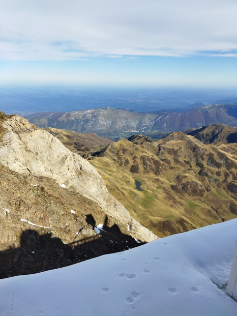 Une très belle vue depuis là haut 🏔️