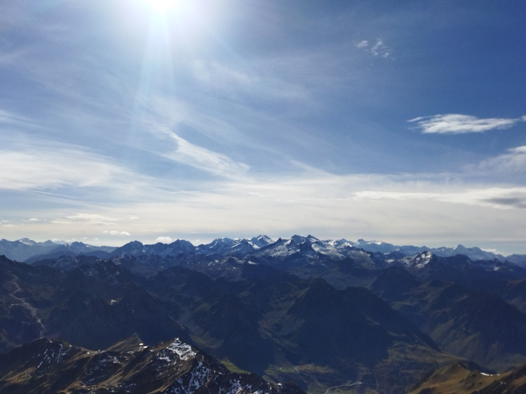 Une très belle vue depuis là haut 🏔️