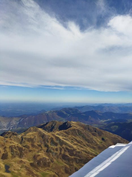 Une très belle vue depuis là haut 🏔️