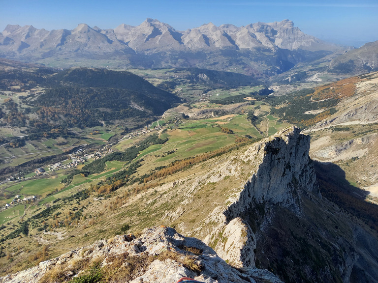 Pic Ponsin, traversee des aretes de Truziaud