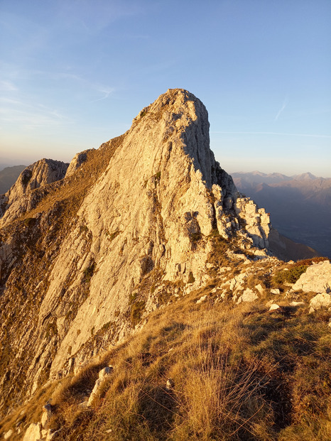 Pic Ponsin, traversee des aretes de Truziaud