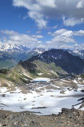 Première de l'été - Pointe de la Combe Neuve par les 5 lacs