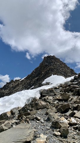 Première de l'été - Pointe de la Combe Neuve par les 5 lacs