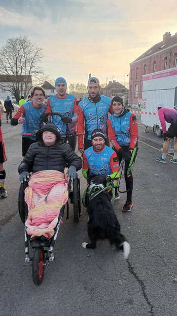 Jogging Quievrain avec les Chaises Courantes