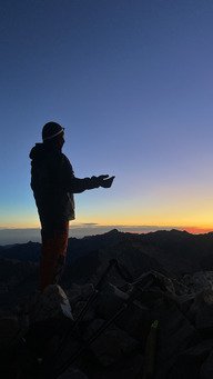 Lever de soleil au petit vignemale ! 