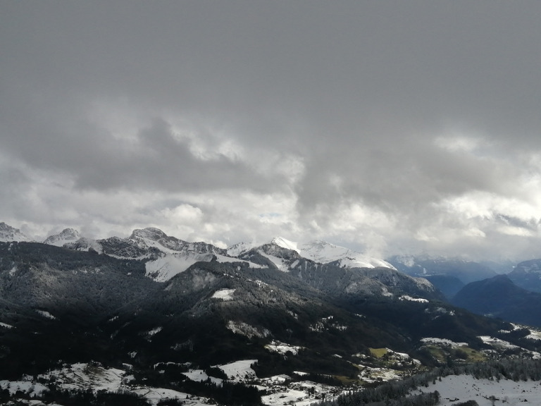 Tour et Pointe de Miribel depuis Plaine Joux