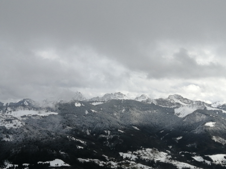 Tour et Pointe de Miribel depuis Plaine Joux