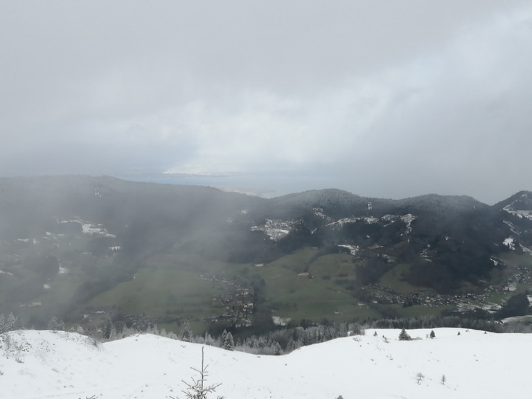 Tour et Pointe de Miribel depuis Plaine Joux