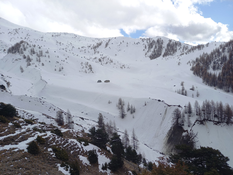 Vallon et cabanes du Sause