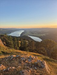 Coucher de soleil et panorama exeptionnel