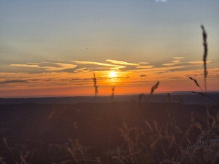 Coucher de soleil et panorama exeptionnel