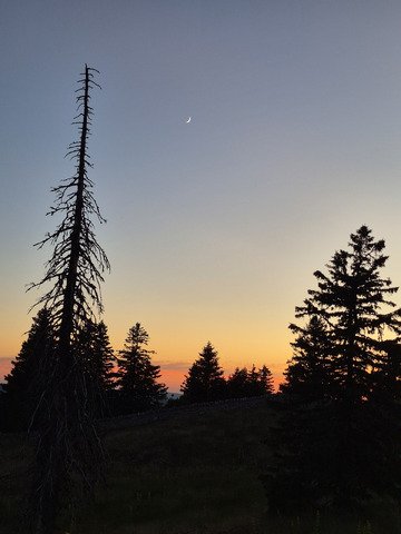 Coucher de soleil et panorama exeptionnel