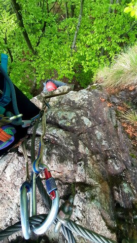 Bien au frais à La Morte pour via ferrata et escalade 