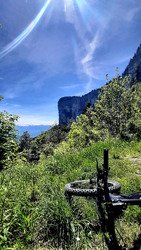 Autrans et la traversée de la falaise dans le Mortier !