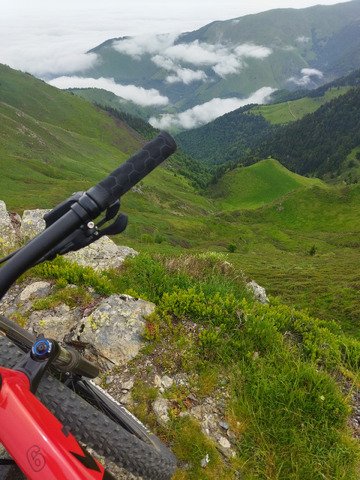 Sortie VTT rapide et ventée