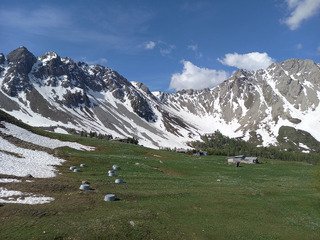 Crete de Vallouret, vallée des Ayes