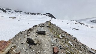 Première sortie alpi de la saison, direction Tête Blanche!