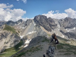Ceillac, 3 cols, 1 presque 3000 et un lac !