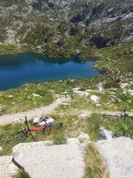 Sortie VTT two in one et bien cuite... 🏔️