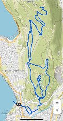 Enduro au dessus de Brison