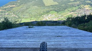 Enduro au dessus de Chindrieux