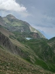 Pic de pied Brun et lac Brun