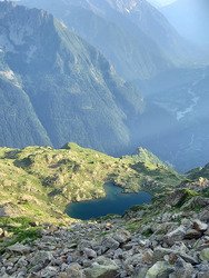 Pic Turbat et bivouac au lac Lautier