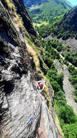 La via plein gaz,  un bon spot sur l'Alpe d'Huez !