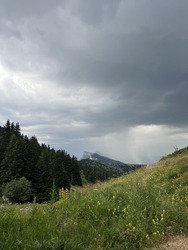 La météo a dit non, moi j’ai ralé, la montagne a gagné 🏆 
