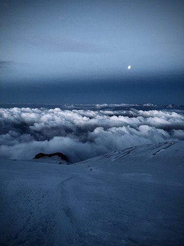 Lyskamm au calme 