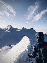 Lyskamm au calme 