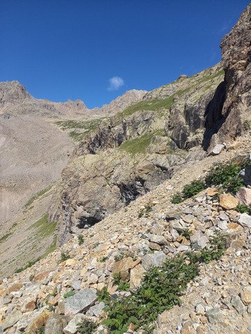 Lac de Combeynot et pic est