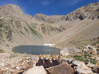 Lac de Combeynot et pic est