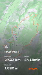 MAD trail: roche blanche 