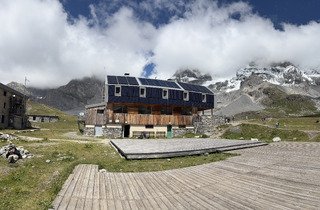 Dépaysement au refuge du col de la Vanoise! 