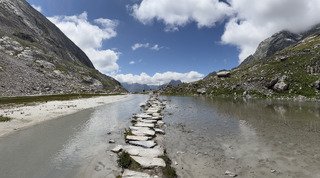 Dépaysement au refuge du col de la Vanoise! 