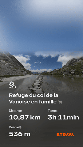 Dépaysement au refuge du col de la Vanoise! 