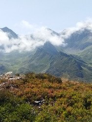 Ambiance splendide sur les crêtes 