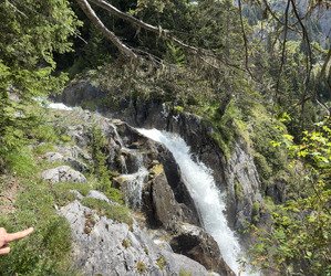 Sublimes cascades des Glières