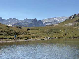 Petite pêche au Lac du Chardonnet!