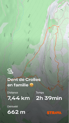 Dent de Crolles pour fuir la canicule!