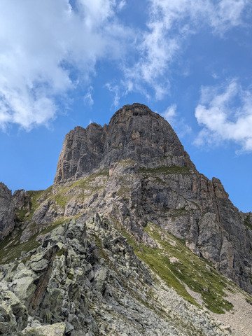 Au pied de la Pierre, la tête de la Balme