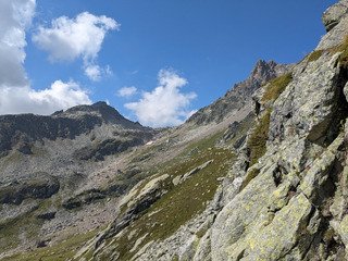 Au pied de la Pierre, la tête de la Balme
