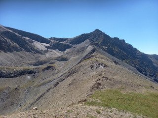 Arête Nord de la pointe des Pisses 