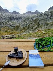 W.e grimpe au refuge du Larribet