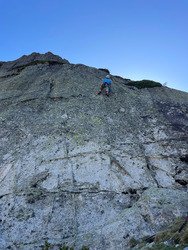 W.e grimpe au refuge du Larribet