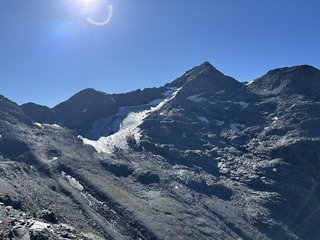 Crête entre les Belleville et Orelle